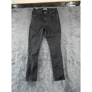 Levi’s 721 High Rise Skinny Jeans Women’s Black Stretch Denim 31